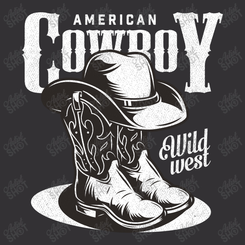 American Cowboy Retro Vintage Vintage Hoodie by Kawar001 | Artistshot