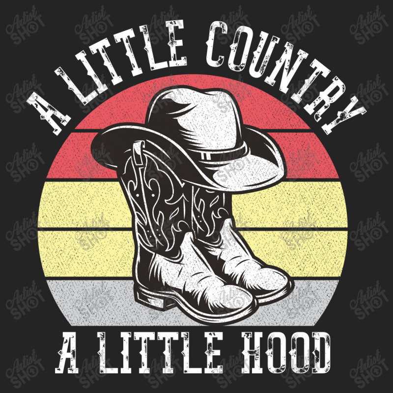 Little Country Little Hood Cowboy Country Music 3/4 Sleeve Shirt by Kawar001 | Artistshot