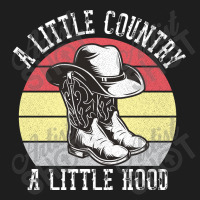 Little Country Little Hood Cowboy Country Music Classic T-shirt | Artistshot