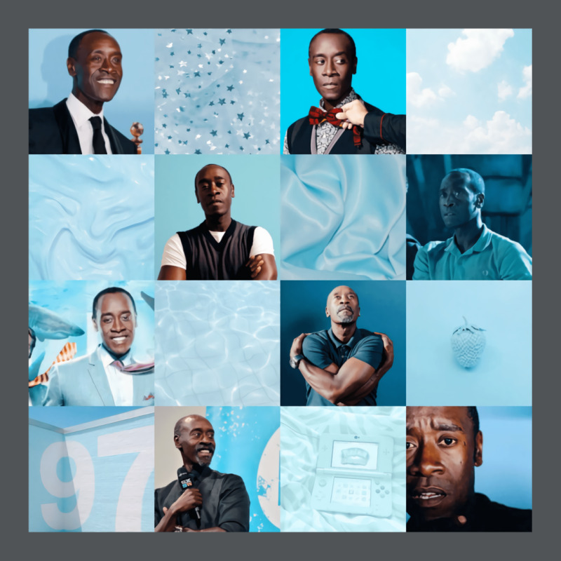 Don Cheadle Moodboard Long Sleeve Shirts by cordtssantunw | Artistshot