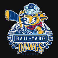 Roanoke Rail Yard Dawgs Baby Bibs | Artistshot