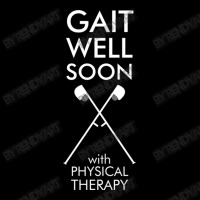 Gait Well Soon With Physical Therapy V-neck Tee | Artistshot