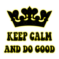 Keep Calm And Do Good V-neck Tee | Artistshot