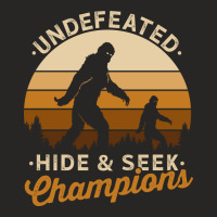 Hide And Seek Champion Undefeated Ladies Fitted T-shirt | Artistshot