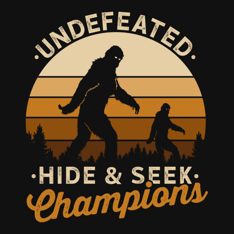 Hide And Seek Champion Undefeated Baby Bibs | Artistshot