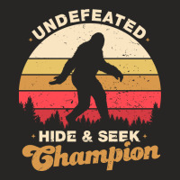 Hide And Seek Champion Undefeated 2 Ladies Fitted T-shirt | Artistshot