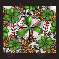 Baseball St. Patrick's Day Clovers With Leopard Tu Tank Top | Artistshot