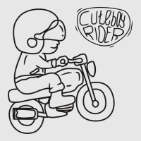 Line Art Of Cute Boy Motorcycle Rider Cartoon Unisex Jogger | Artistshot