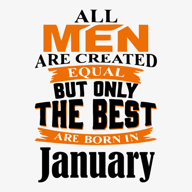 All Men Are Created (january) Ladies Fitted T-Shirt by nbobatiga | Artistshot