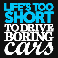 Life Is Too Short To Drive Boring Cars Baby Bibs | Artistshot