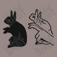 Rabbit Hand Shadow 2 Vintage T-shirt | Artistshot