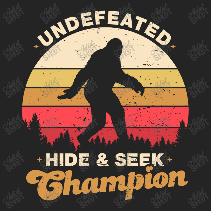 Hide And Seek Champion Undefeated 3/4 Sleeve Shirt | Artistshot