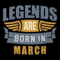 Legend Born March Youth Hoodie | Artistshot