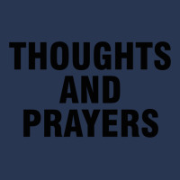 Thoughts And Prayers Men Denim Jacket | Artistshot