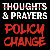 Thoughts And Prayers   It S Time For A Policy Chan Women's V-neck T-shirt | Artistshot