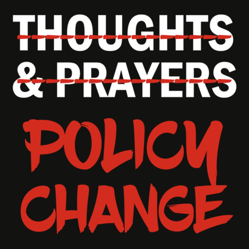 Thoughts And Prayers   It S Time For A Policy Chan Scorecard Crop Tee by BOBBY JO BURNETTE | Artistshot