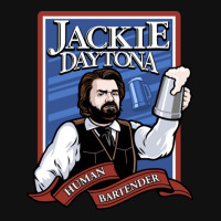 Jackie Daytona  Regular Human Bartender Graphic T-shirt | Artistshot