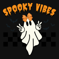 Ghost Spooky Vibes Halloween Graphic T-shirt | Artistshot