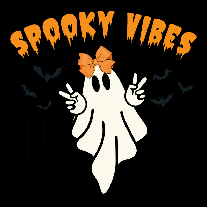 Ghost Spooky Vibes Halloween Pocket T-shirt | Artistshot