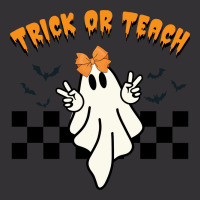 Ghost Trick Or Teach Halloween Vintage Short | Artistshot