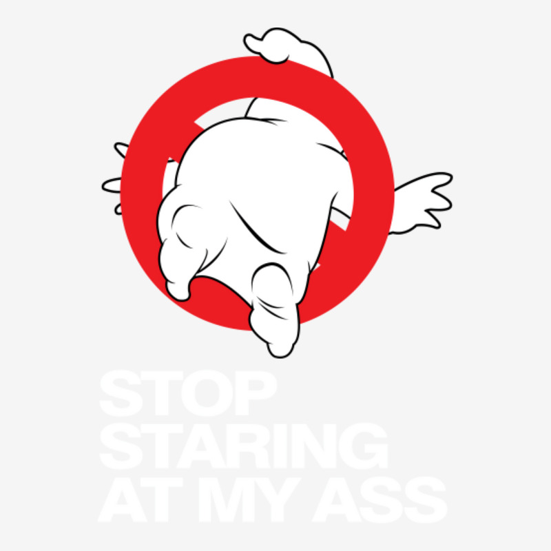 Stop Staring At My Ass Ladies Polo Shirt by simbaresihled | Artistshot