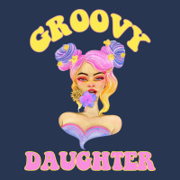 Groovy Daughter Shirt Mom Life Grandma Tshirt 1661 Men Denim Jacket | Artistshot