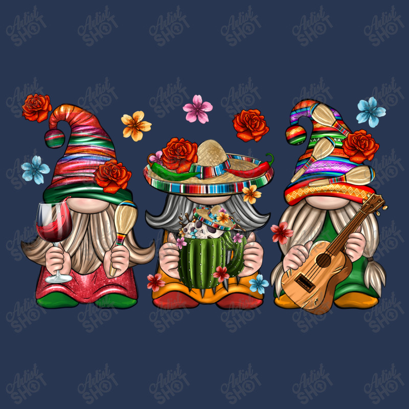 Mexican Gnomies Ladies Denim Jacket by enoddigitalart@gmail.com | Artistshot