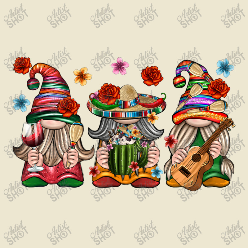 Mexican Gnomies Cropped Hoodie by enoddigitalart@gmail.com | Artistshot