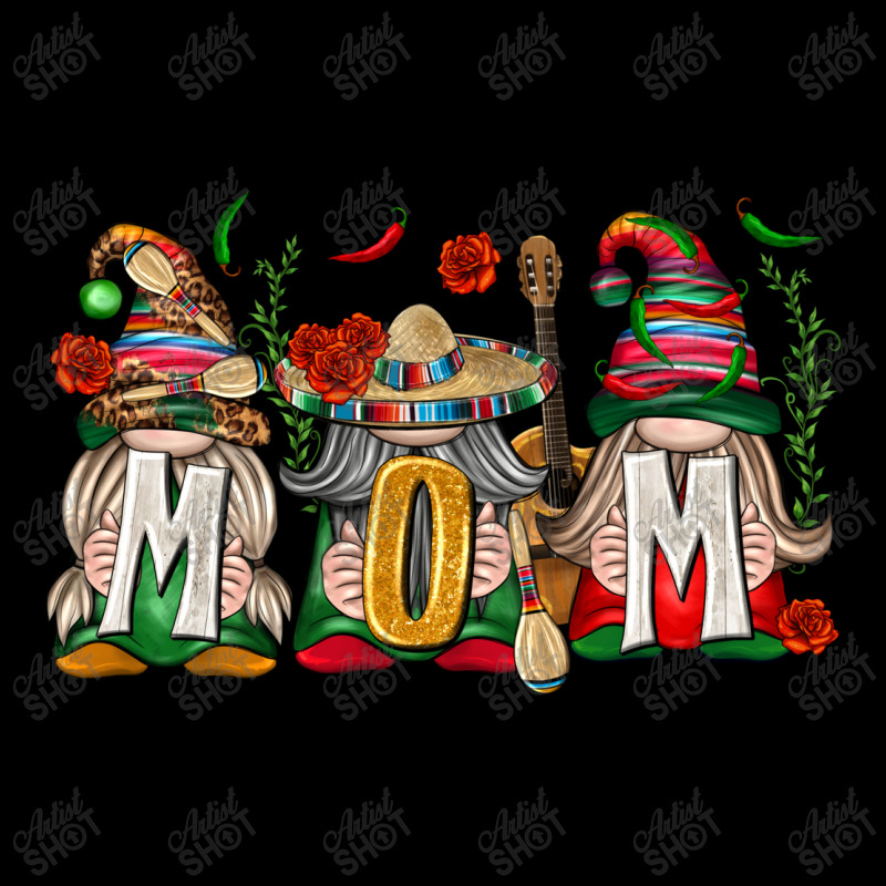 Mexican Mom Gnome Women's V-Neck T-Shirt by enoddigitalart@gmail.com | Artistshot