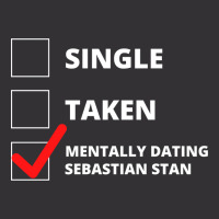 Mentally Dating Sebastian Stan Vintage Hoodie | Artistshot