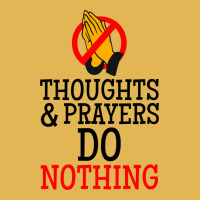 Thoughts And Prayers Do Nothing Vintage Hoodie And Short Set | Artistshot