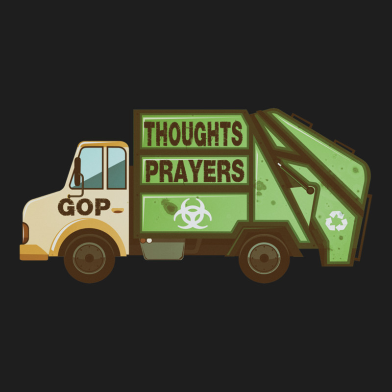 Thoughts And Prayers Garbage Truck Pro Gun Control Classic T-shirt | Artistshot