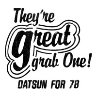 Datsun For 78 Vintage Distressed Retro Design Maternity Scoop Neck T-shirt | Artistshot