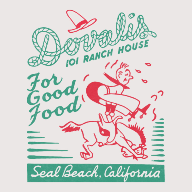 Dovalis Ranch House Retro Mid Century Aesthetic Pocket T-shirt | Artistshot