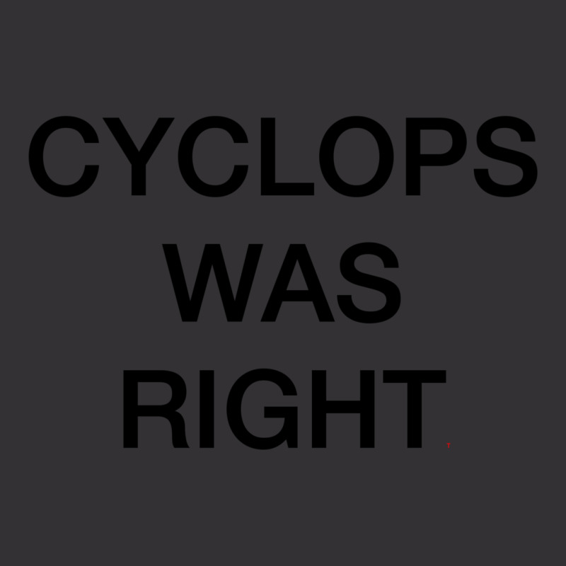 Cyclops Was Right Vintage Short by beylikdomotoq | Artistshot