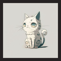 Angry White Cat Statue Vintage Cap | Artistshot