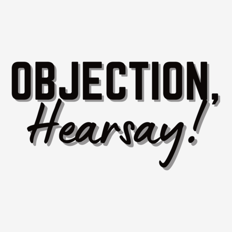 Funny Objection, Hearsay! Hilarious Viral Meme Sar Mousepad | Artistshot