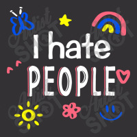 I Hate People Vintage Hoodie | Artistshot