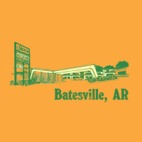 Batesville Arkansas Retro Mid Century Aesthetic Zipper Hoodie | Artistshot