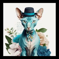 Cute Cat Wearing Tie And Hat Long Sleeve Shirts | Artistshot