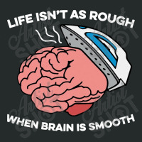 When Brain Is Smooth Women's Triblend Scoop T-shirt | Artistshot