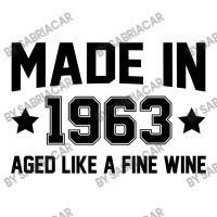 Made In 1963 Aged Like A Fine Wine Crew Socks | Artistshot