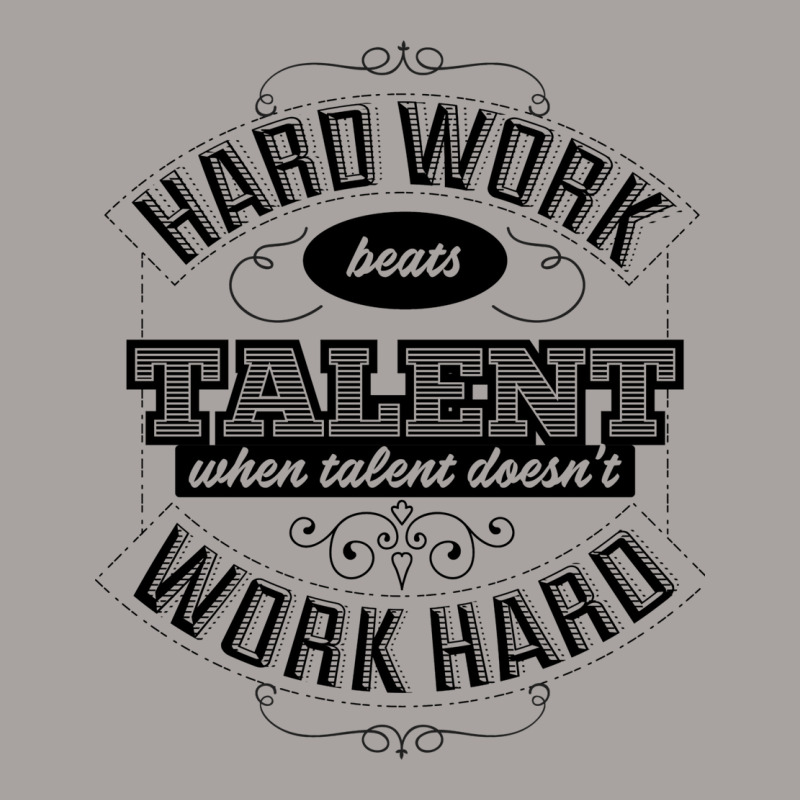 Hard Work Beats Talent Racerback Tank by mogradrdlaf | Artistshot