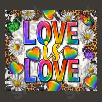 Pride Love Is Love With Leopard And Cowhide Tumble Bucket Hat | Artistshot