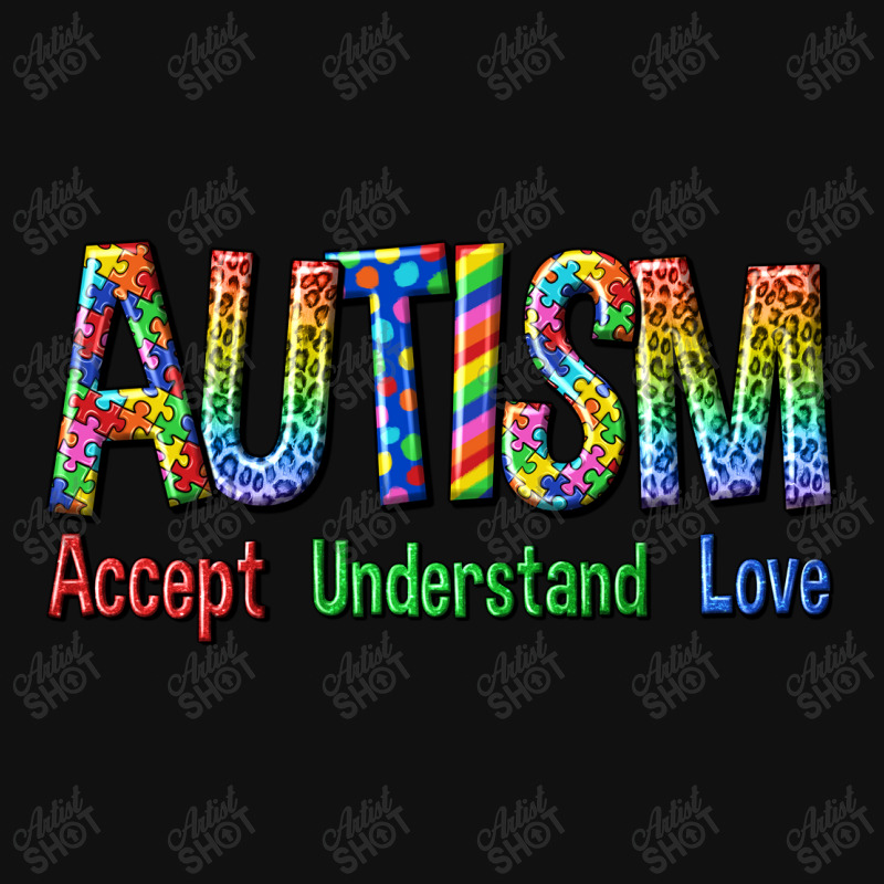 Autism Accept Understand Love Graphic Youth T-shirt by enoddigitalart@gmail.com | Artistshot