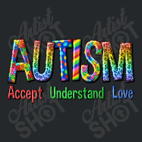 Autism Accept Understand Love Crewneck Sweatshirt | Artistshot