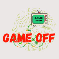 Game Off/game Over Illustration Pocket T-shirt | Artistshot