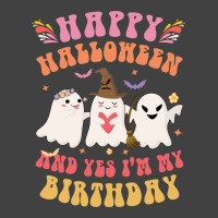 Happy Halloween It S My Birthday Born On Girl Boy Vintage T-shirt | Artistshot