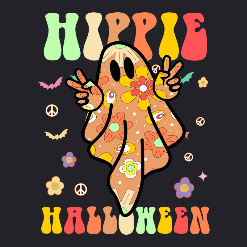 Hippie Halloween Shirt Retro Halloween Unisex Sherpa-lined Denim Jacket | Artistshot