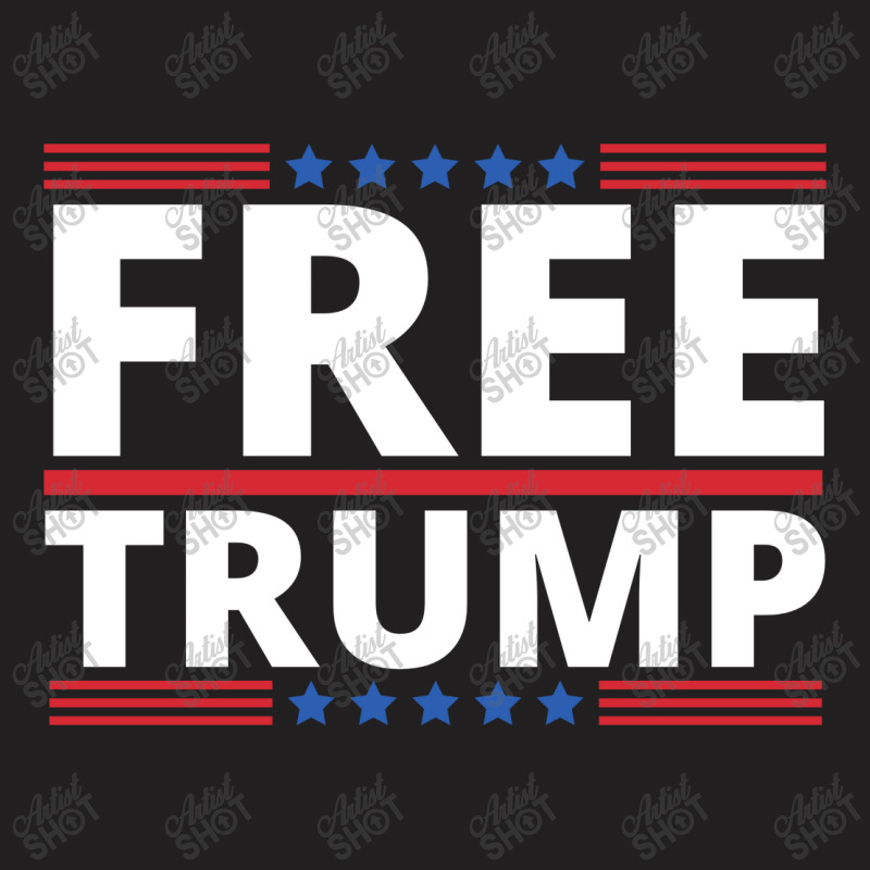 Free Trump Free Donald Trump Republican Support T-shirt | Artistshot